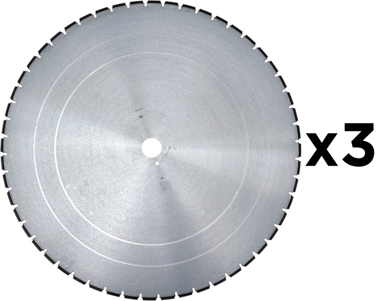 SET – Diamond blade Dr. Schulze BS-W ABRASIV 2 720 mm (3 pcs)