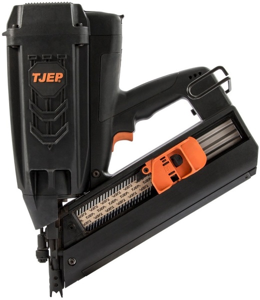 Akumulatorowa gwoździarka gazowa, szynowa Tjep GRF 34/100 Excellent GAS (+2x akumulator i ładowarka)
