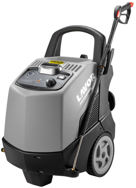 Mobile Hot water pressure washer Lavor HSR 1509 LP