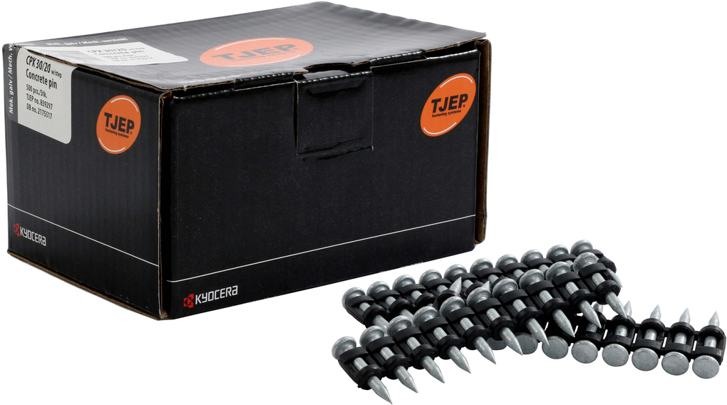 Concrete and steel pin Tjep CPX 30/20 (500 pcs)