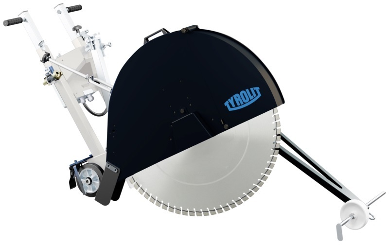 Jezdna przecinarka elektryczna Tyrolit FSE808 (800 mm), głębokość cięcia 320 mm