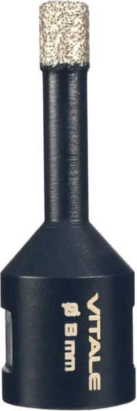 Wierło diamentowe Ferrati DDV-T 8 mm M14 VITALE