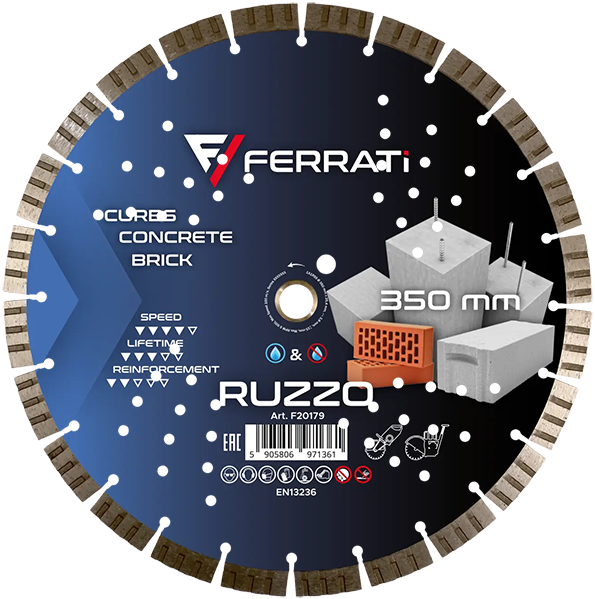 Diamond blade Ferrati RUZZO 350 mm