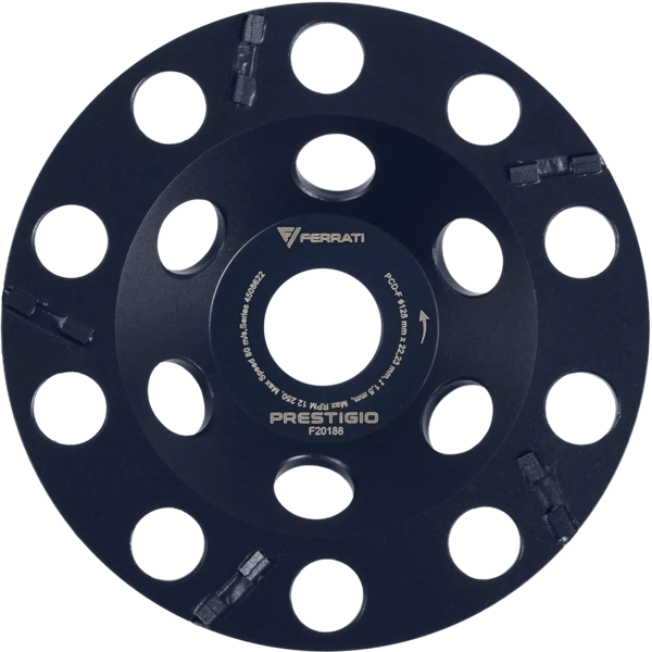Frez talerzowy diamentowy Ferrati PCD-F 125mm PRESTIGIO