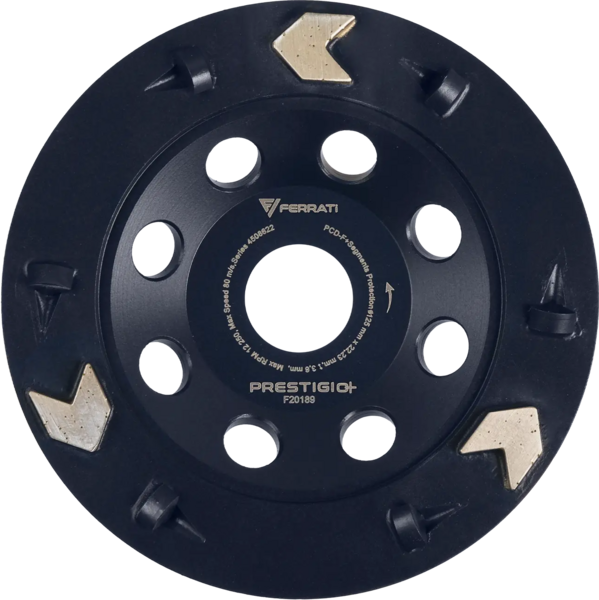 Frez talerzowy diamentowy Ferrati PCD-F 125mm PRESTIGIO PLUS