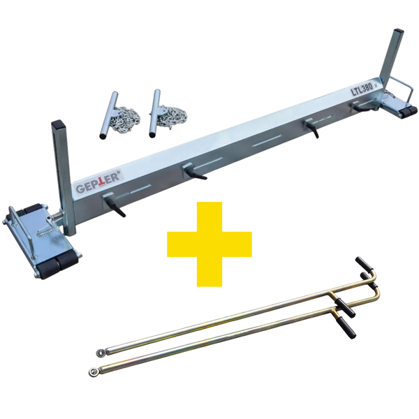 Manual screed Gepter LTL 380 (+rigid handles)