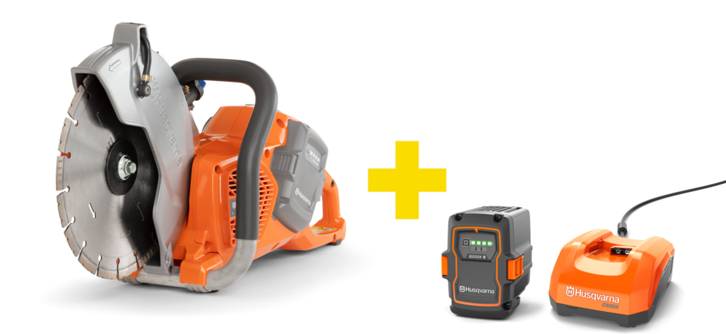 Battery power cutter Husqvarna K540i (BLiX B200X battery + C500X charger)