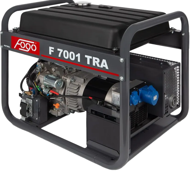 Single phase power generator unit Fogo F 7001 TRA (AVR)