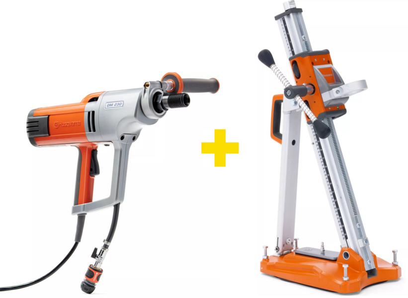 Wiertnica Husqvarna DM 230 (+statyw DS 150)