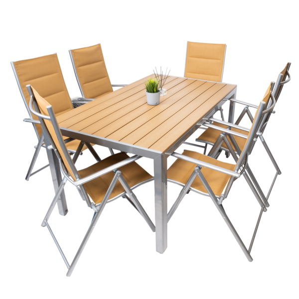 Garden set Mingo ARCADIA (table + 6 chairs)