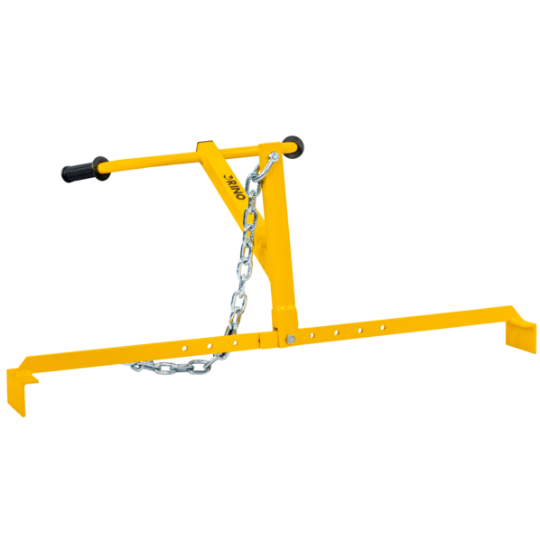 Longitudinal gripper for curbs, suspended Rino RCKZ100, painted