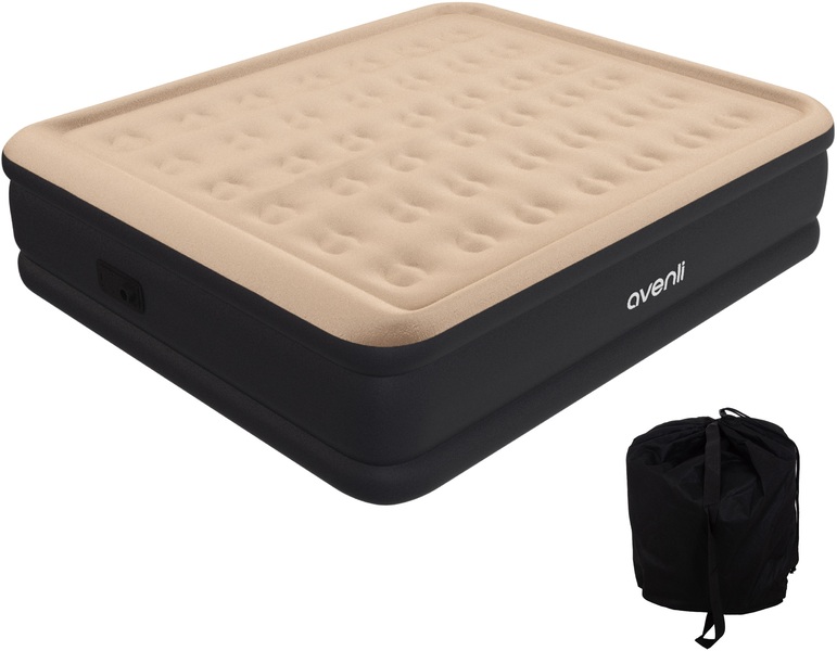 Air mattress with electric pump Avenli 24042EU 203 x 157 x 47 cm