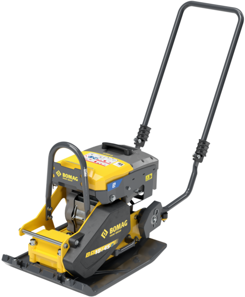 Single direction vibratory plate Bomag BP 18/45e, 450 mm (+28 Ah battery, charger)