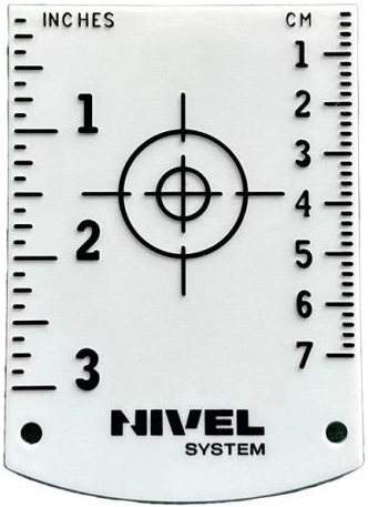 Tarczka laserowa Nivel System TR-W