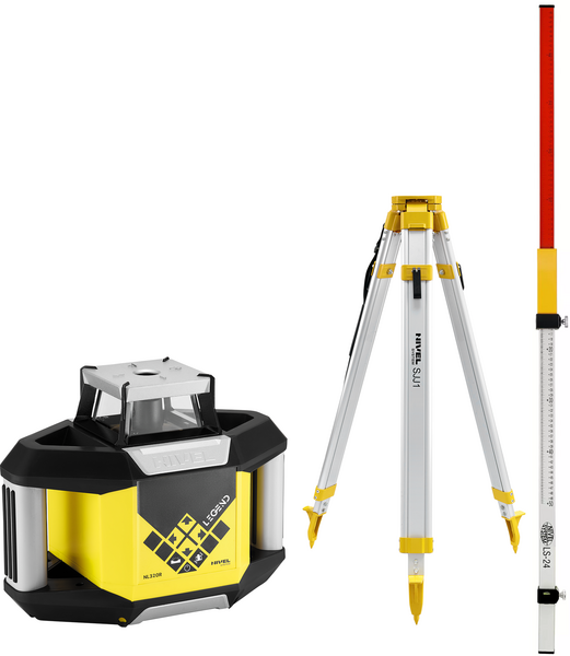Laser level Nivel System NL320R DIGITAL (+ tripod, laser stave)