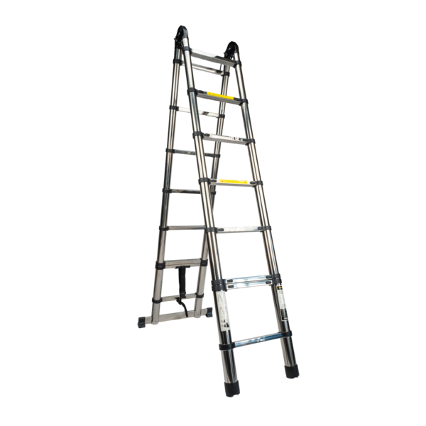 Double telescopic ladder (steel) Rino LAD50SDT 2.5 m