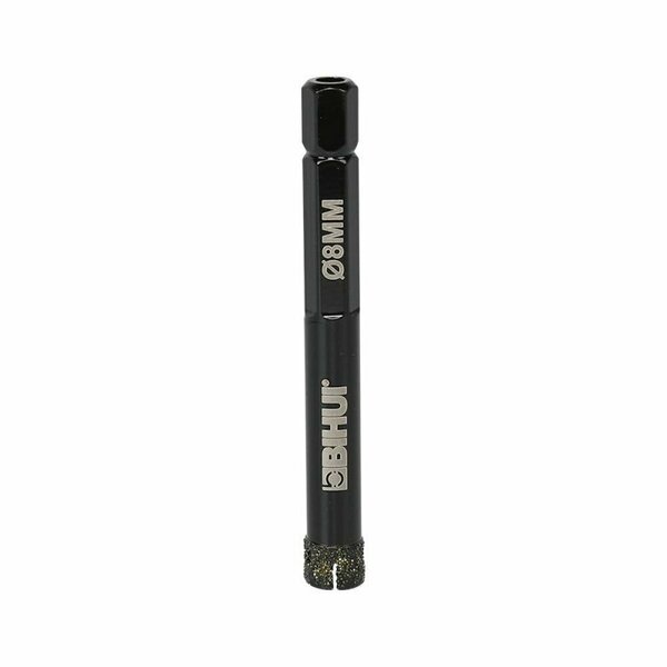Bihui 8 mm diamond core drill bit for wet drilling