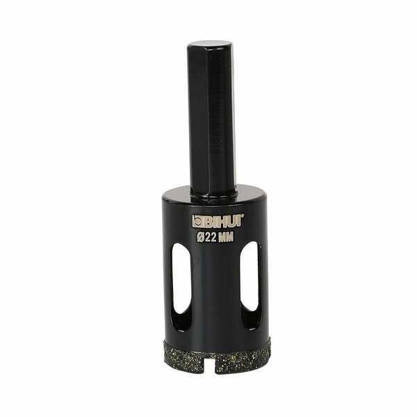 Bihui 22 mm diamond core drill bit for wet drilling