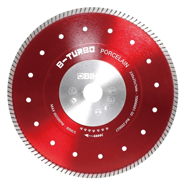 Diamond blade Bihui B-Turbo 230 mm