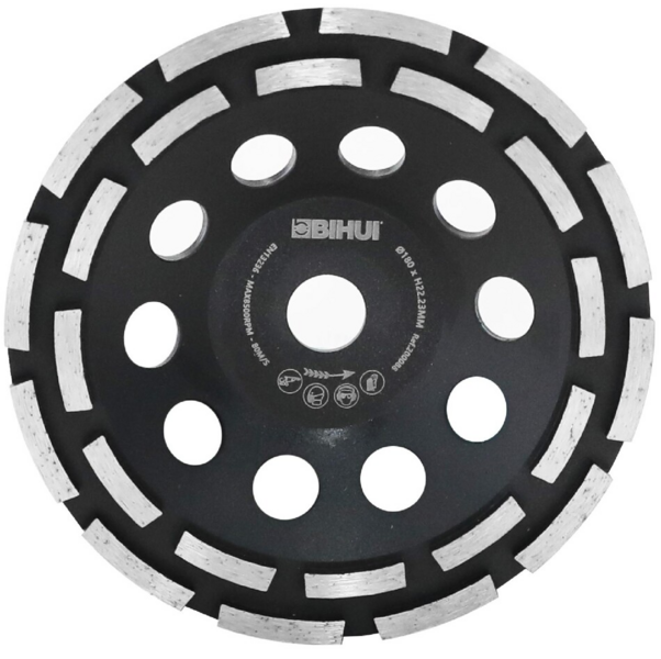 double-row diamond disc Bihui DCWD5 120 mm