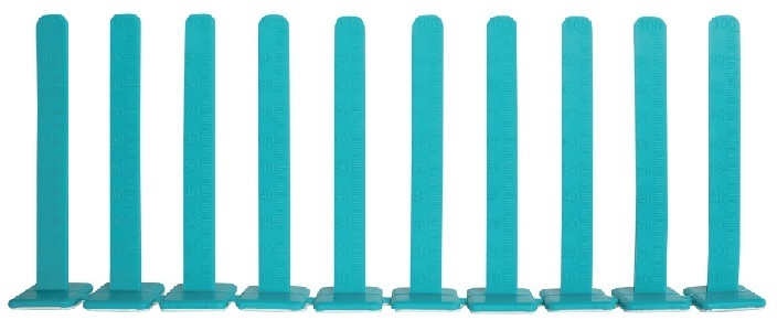 Self-adhesive leveling peg for screeds 10 cm (100 pcs) Bihui