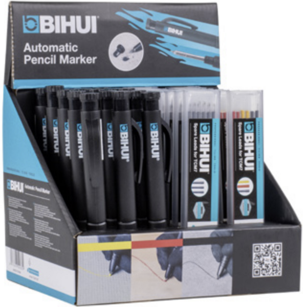 Bihui display stand with tiling pencils and refills