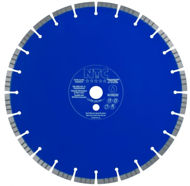Tarcza diamentowa Ntc DIA PREMIUM 350 mm do betonu