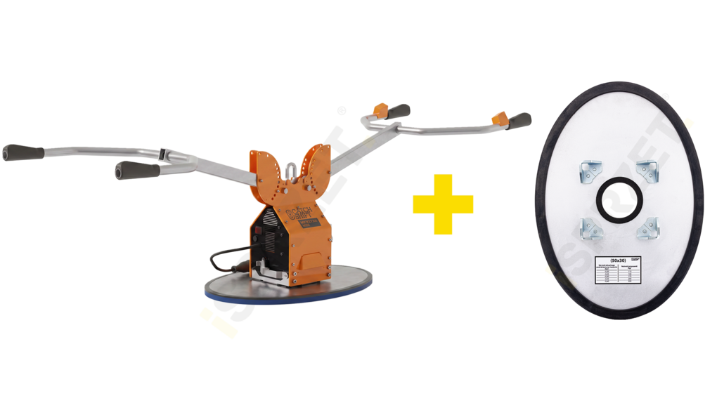 Vacuum gripper Catchshift Mickey 200 Mini (+ suction plate)
