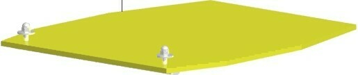 Polyurethane plate Swepac for F90A