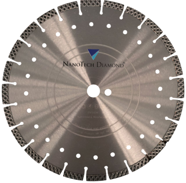 Diamond disc Ntd standard x-line 400 mm for building materials and concrete