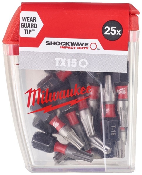 Bit Milwaukee Shockwave CD Tic Tac TX15 (1 sztuka)