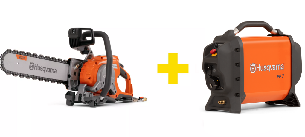 Manual cutter Husqvarna K 7000 Chain + PP 7 generator