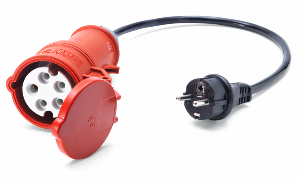 Power supply cable adapter for the Husqvarna PP70 generator