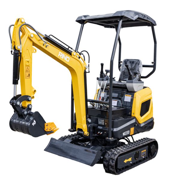 1250 kg Rino XR13 PRO X crawler mini excavator, Kubota D722