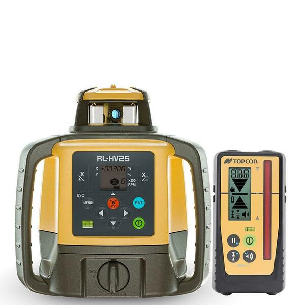 Niwelator laserowy Topcon RL-HV2S DIGITAL, wiązka czerwona, zasięg 800 m