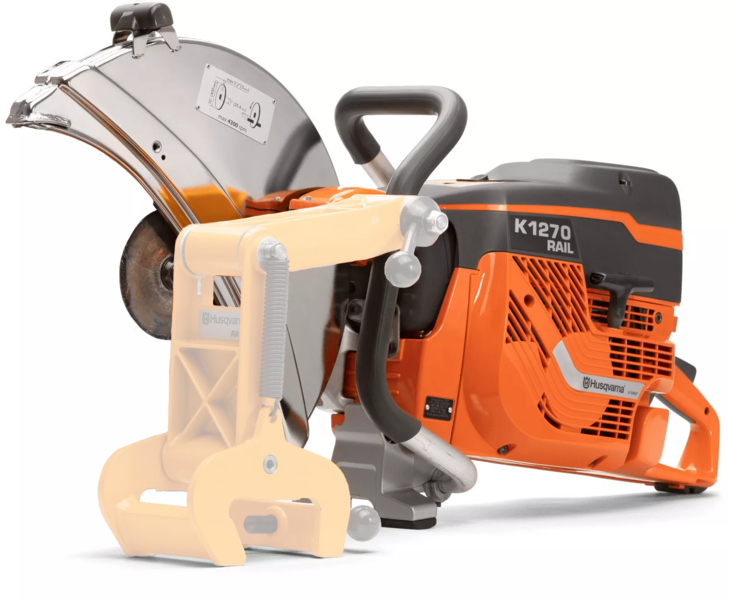 Manual cutter Husqvarna K 1270 Rail 14", 350 mm (without support arm)