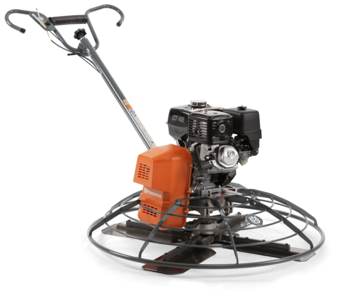 Zacieraczka jednodyskowa CT 48 8A w FOLD-ADJ-T-Handle, Honda 8 KM 1200 mm