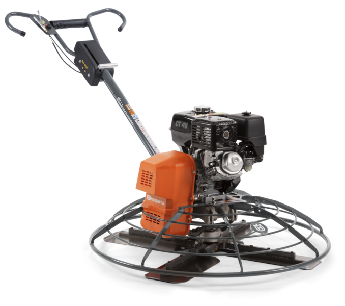 Zacieraczka spalinowa Husqvarna CT 48 13A AdjP-Handle, Honda GX 390, maksymalna średnica zacierania 1220 mm