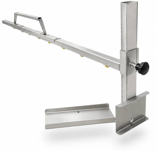 Adjustable Paving Level Attachment up to 10 cm Fixon FlatFix with Roller