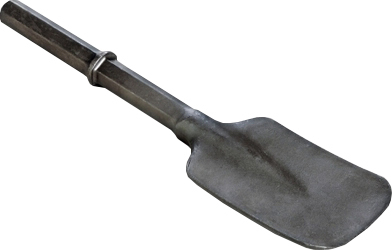 Clay spade Chicago Pneumatic 350mm 22x108