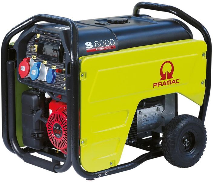 Three phase power generator unit Pramac S8000 AVR