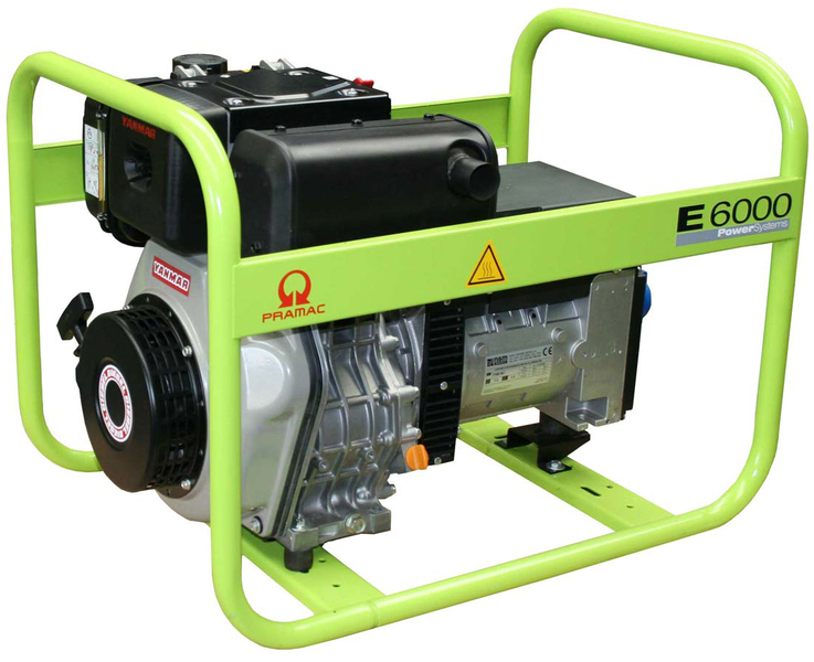 Three phase power generator unit Pramac E6000