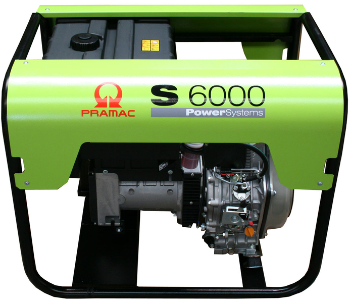Three phase power generator unit Pramac S6000