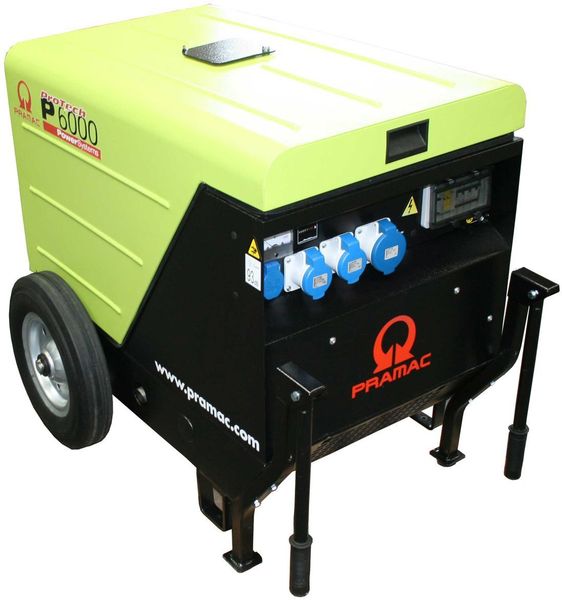 Agregat prądotwórczy jednofazowy Pramac P6000