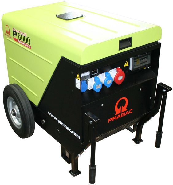 Three phase power generator unit Pramac P6000