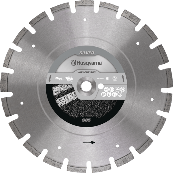 Diamond blade Husqvarna Vari-Cut S85 400 mm