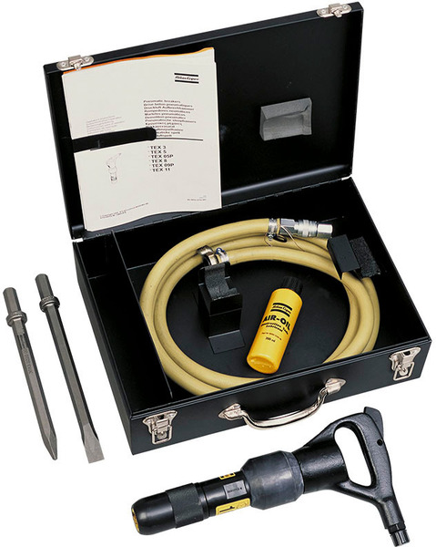 Light pneumatic hammer Atlas Copco TEX 05 PS with equipment