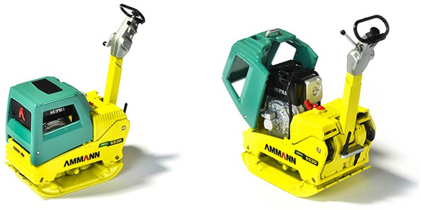 Ammann APH 6530 hydraulic vibration plate 1:25 scale