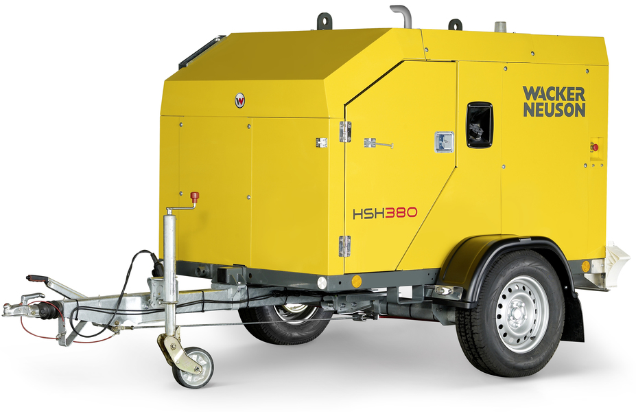 Hydroniczna nagrzewnica powierzchniowa Wacker Neuson HSH 380 D