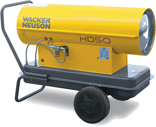 Indirect fired air heater Wacker Neuson HD 50